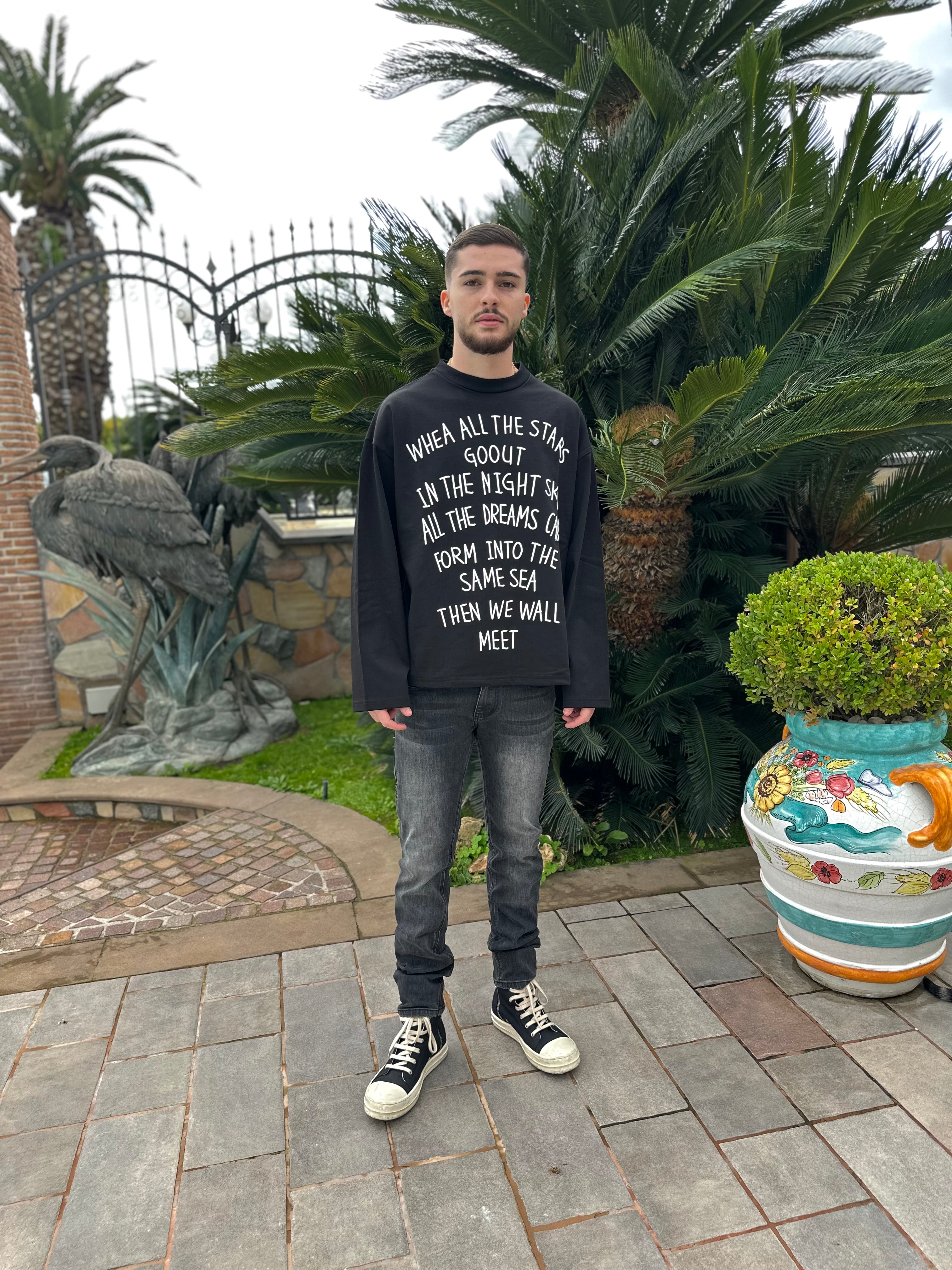 T-shirt Wilde Oversize Script Tee