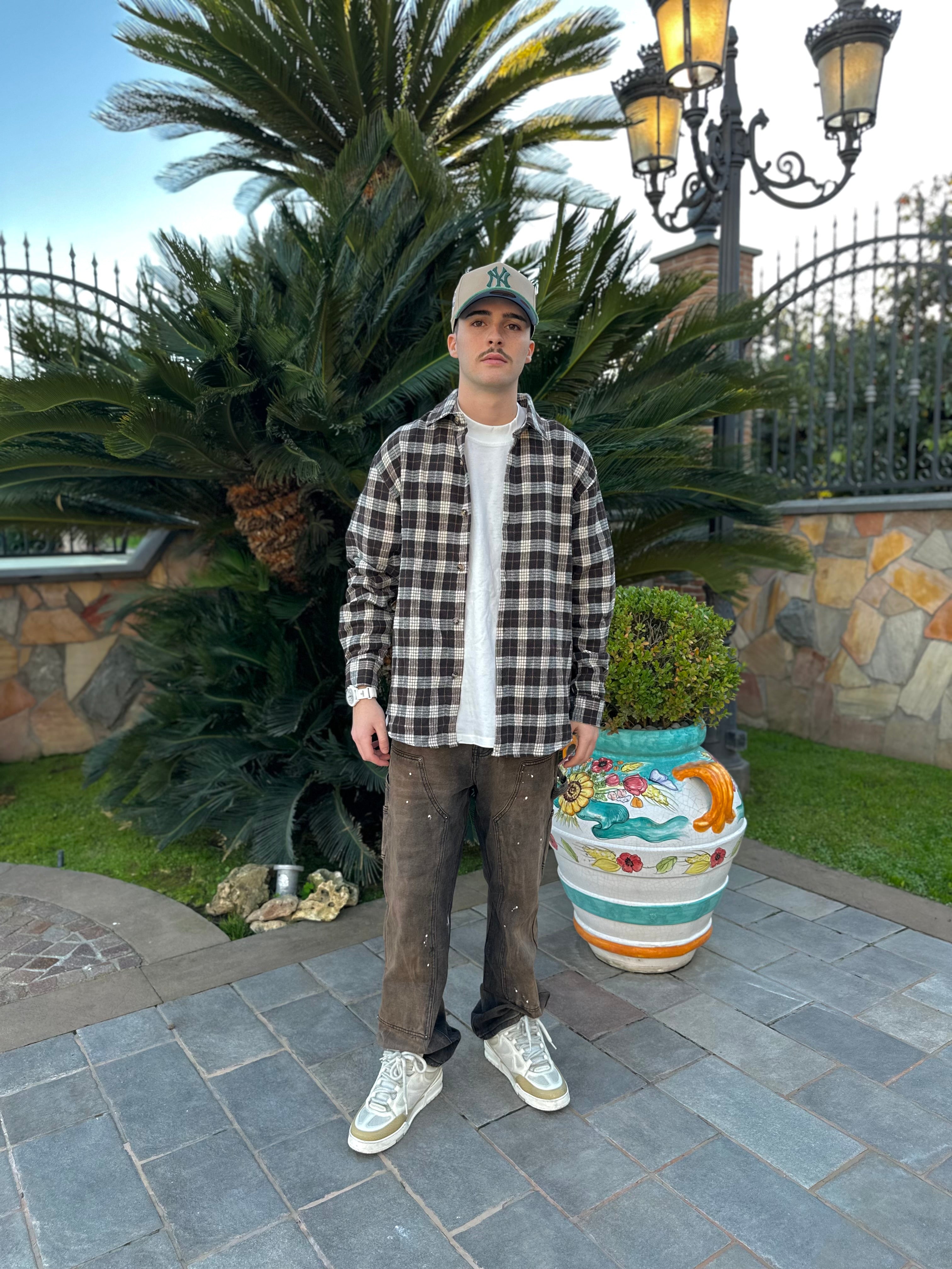 Camicia Urban Brown a Quadri